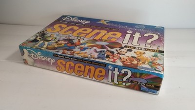 Disney Scene It DVD Spiel Vintage 2004 schöner Zustand einige Karten fehlen