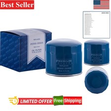 Oil Filter Compatible With Hyundai Kia 26300-35503 2007-2020 Suv
