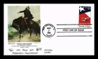 DR JIM STAMPS US COVER REPUBLIC OF TEXAS 150TH ANNIVERSARY FDC GENERAL HOUSTON