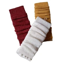 Kids Girls Leg Warmers Thick Warm Arm Boot Leg Warmer, Cold Winter Soft Knit