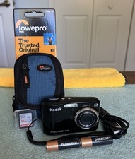 Kodak PIXPRO Friendly Zoom FZ43-BK 16MP Digital Camera 4X Zoom 16GB SD- Nr Mint