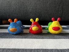 Multicolor Caterpillar Stacking Toy Set of 3 for Hand-Eye Coordination in Jar