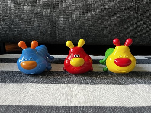 Multicolor Caterpillar Stacking Toy Set of 3 for Hand-Eye Coordination in Jar