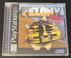 Felony 11-79 (Sony PlayStation 1, 1997) With Manual, Tested & Working