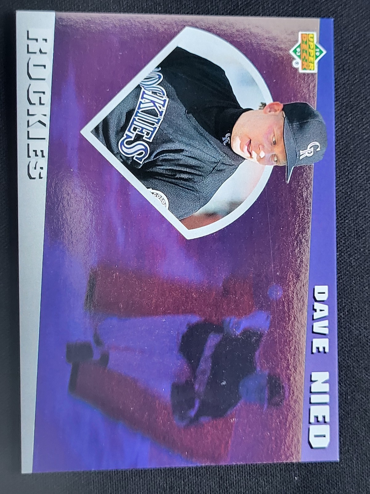 Dave Nied 1993 Upper Deck Diamond Gallery Colorado Rockies #23 Excellent