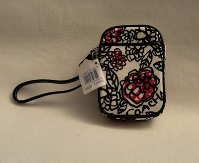 Coach Poppy Wallet Wristlet Small Pouch BNWT