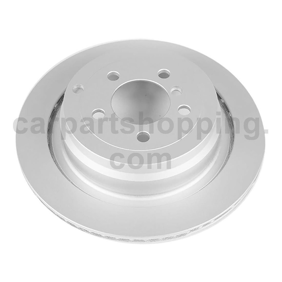 2 Rear Brake Rotors Fits 2006 2007 2008 2009 2010 2011 Land Rover Range ...