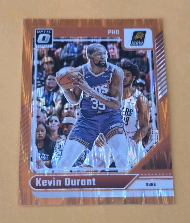 2024-25 Optic Orange Shock 1/225 Kevin Durant #88 First Print SP