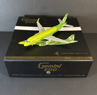 GeminiJets 1:200 S7 Airlines Embraer E-170 VQ-BBO G2SBI702 Diecast Scale Model