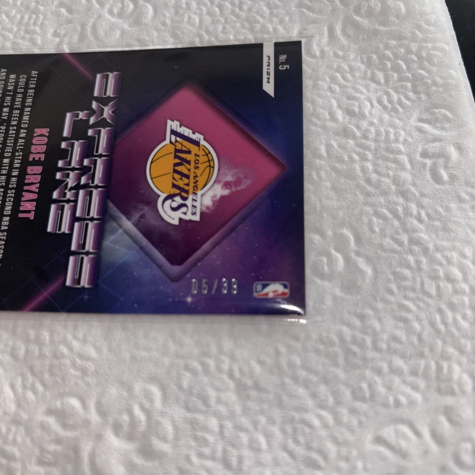 Panini Donruss Optic 2018-19 - Express Lane Kobe Bryant #5 Orange Prizm/39 Foto 3 de 4
