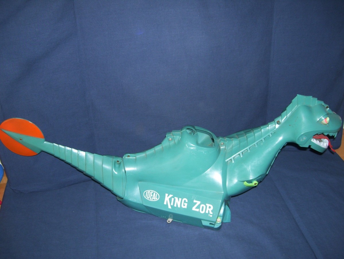 King Zor The Fighting Dinosaur Ideal 1962 Broken For Parts Only
