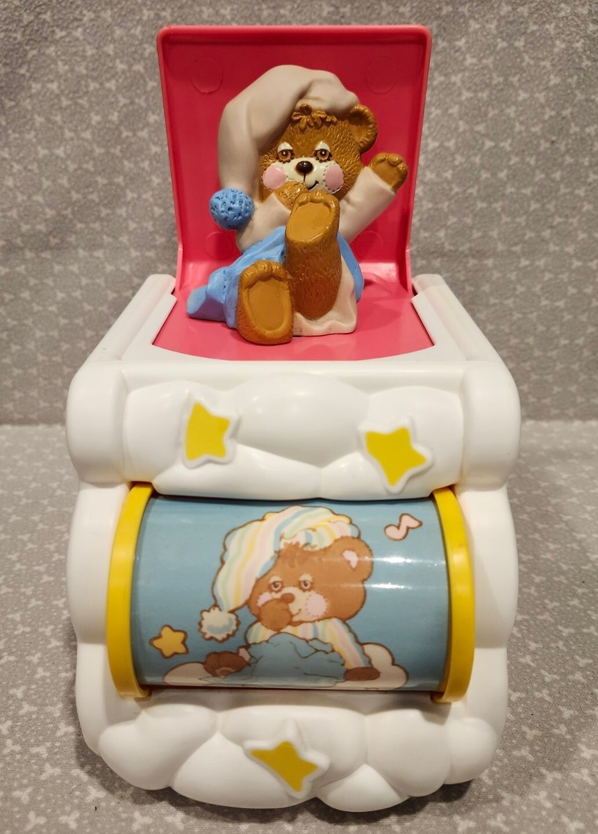 Vtg 1985 Fisher-Price Teddy Beddy Bear Bedtime Plush Pajama +