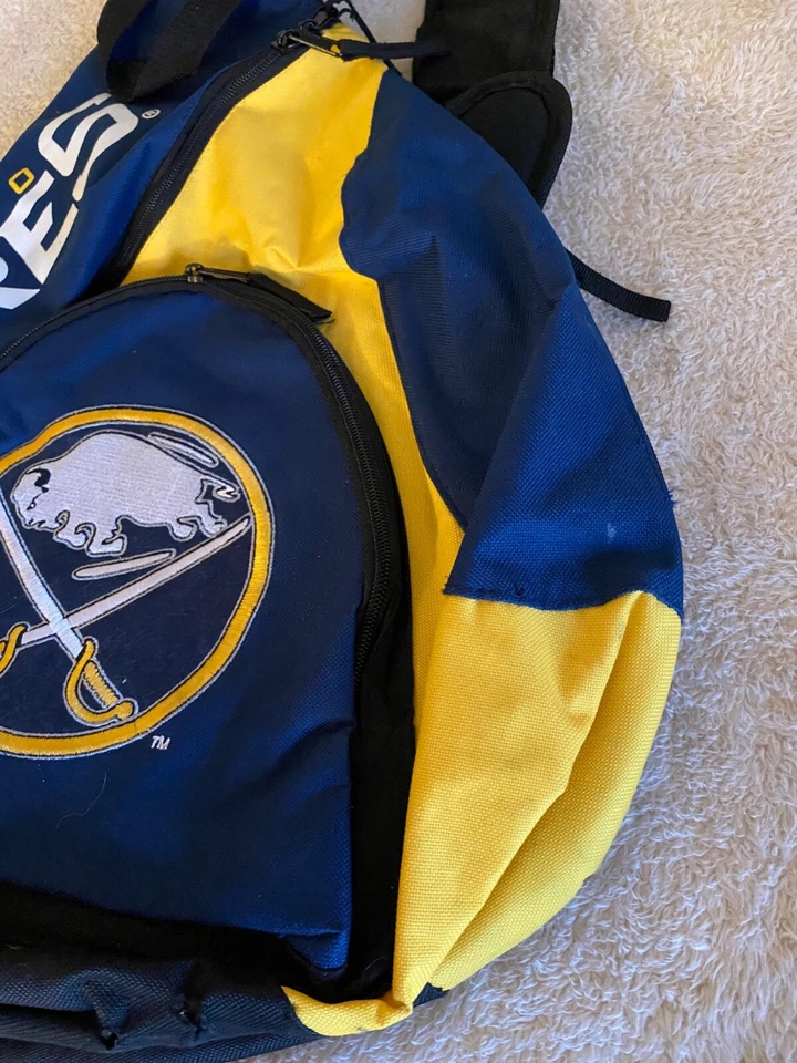 Buffalo Sabres NHL Sling Backpack Messenger Bag - Image 3 of 4
