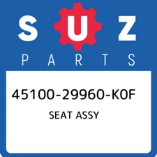 45100-29960-K0F Suzuki Seat assy 4510029960K0F, New Genuine OEM Part