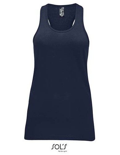 Camiseta sin mangas de mujer Racerback camiseta sin mangas 100% algodón XS-XXL B01826 - Imagen 5 de 14
