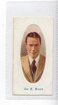 (Jf9967) PHILLIPS, SCREEN STARS EMBOSSED, JOE E BROWN, 1936, #25