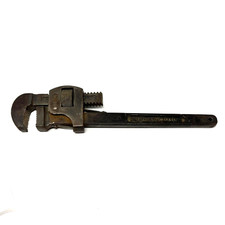 Vintage 14" Pipe Wrench Made in USA Forged Tool Steel
