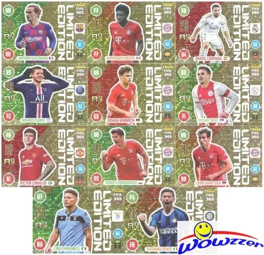 2020 Panini Adrenalyn FIFA 365 21 2021 FIFA 365 Update 2021 148 Cards of  Choice