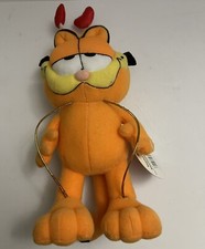 Play-By-Play Garfield Plush Russell Stover Cupid Plush Stuffed Toy Cat w Tag 9"