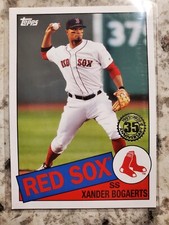 Xander Bogaerts 2020 Topps 35th 1985 Anniversary #85-20 Red Sox Baseball Card