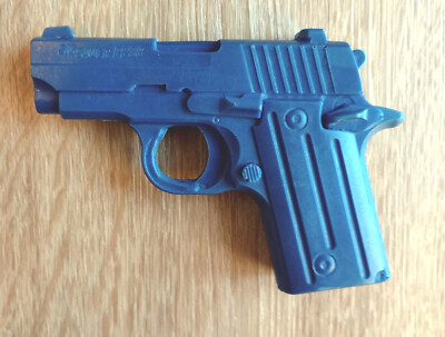 #ad #ad Ring#x27;s Blue Gun Rubber Trainer amp; Holster Pattern f u w SIG Sauer P238 $45.00