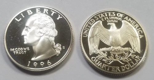 1996 Proof Washington Quarter | Silver 25c | Proof
