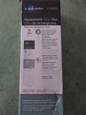 Insinkerator F-2000 Instant Hot Water Dispenser Filter Replacement Filter Plus