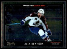 Alex Newhook 2021-22 O-Pee-Chee Platinum Photo Driven RC #PD-14 Colorado