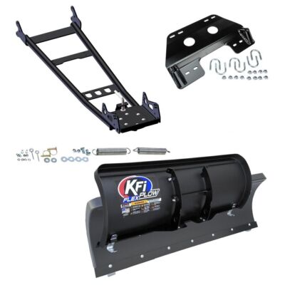KFI 50'' flex snowplow, mount, push tube kit - 2015-on Honda TRX420 Rancher