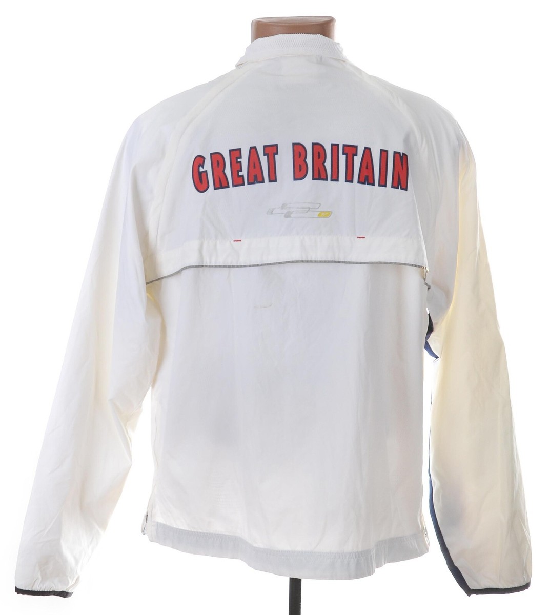 GREAT BRITAIN ATHLETICS TEAM 2002/2004 TRACK JACKET REEBOK SIZE L
