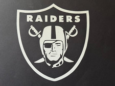 NFL LAS VEGAS RAIDERS FOOTBALL VINYL DECAL STICKER