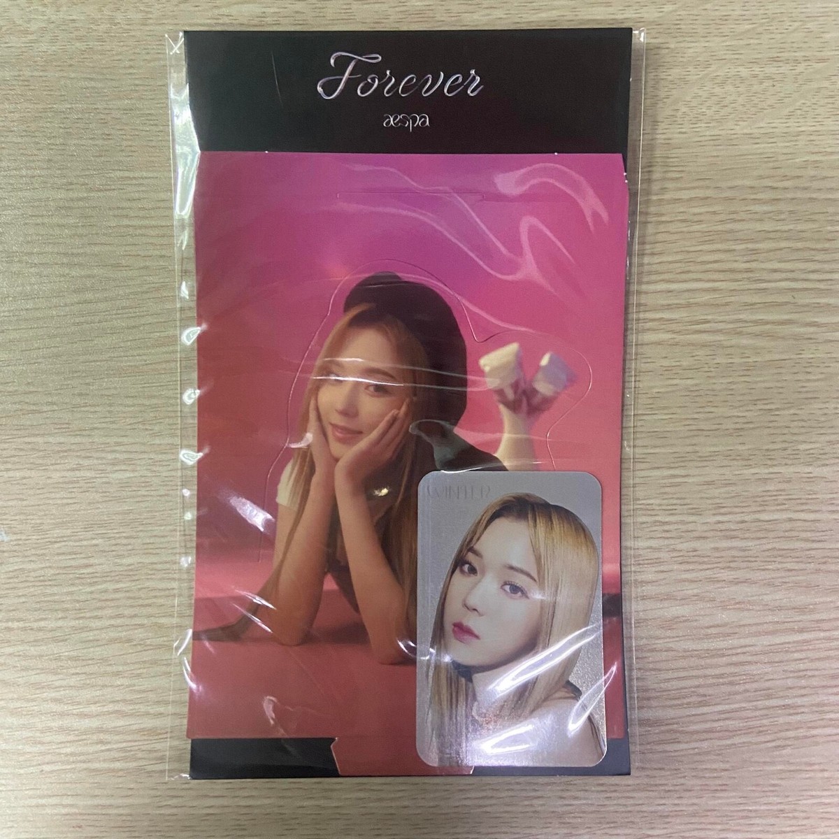 everland aespa トレカ winter aespa WINTER Photo Card PC Sm Town Everland MD Cross Bag