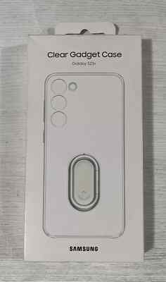 OPEN BOX Samsung Clear Gadget Cover Case Galaxy S23+ Plus EF-XS916CTEGUS