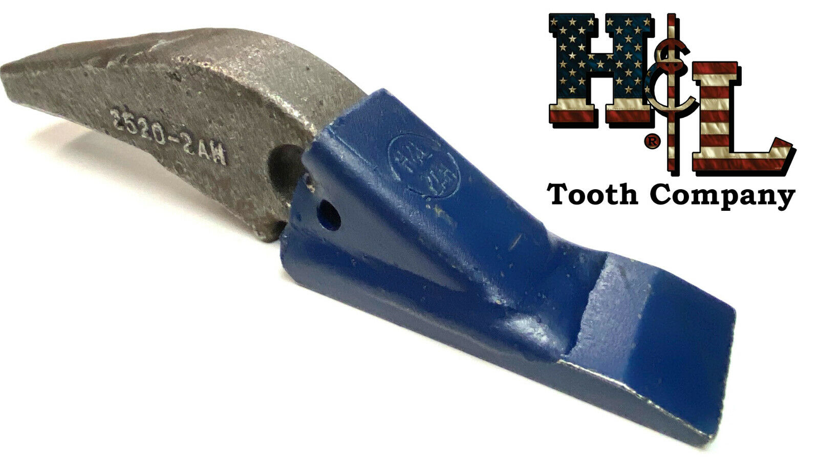L 2520-2AH HL Tooth Original Weld On Adapter 2A Teeth Crimped A