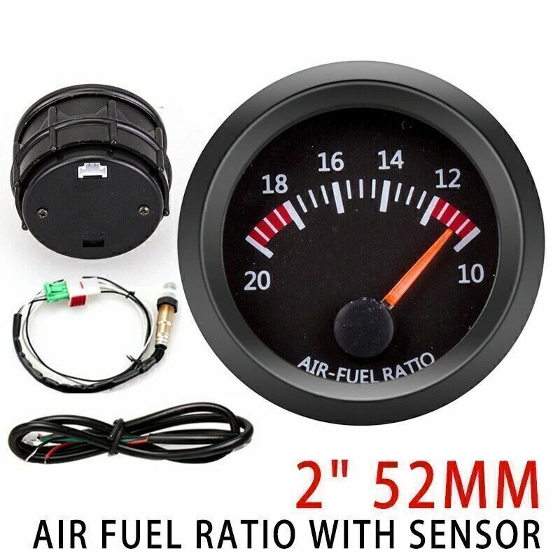 52mm Auto Wideband AFR LCD Display with O2 Sensor for Precise Engine Tuning - Bild 2 von 4