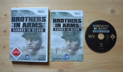 Wii - Brothers in Arms: Earned in Blood - (OVP, mit Anleitung) - Bild 1 von 1