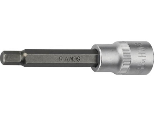 Promat SteckschlüSseleinsatz 1/2 Zoll Innen-6-Kant SchlüSselweite 7 Mm LäNge 1-image