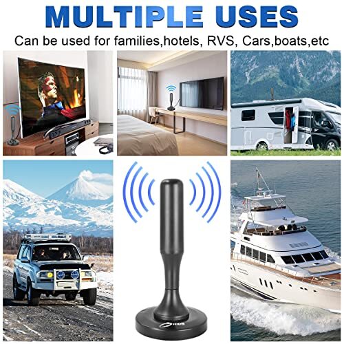 TV Antenna for Smart TV Indoor, Strong Magnetic Base Indoor TV Antenna for - Picture 6 of 7