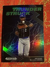 2022 Panini Prizm Draft Picks Elijah Green Thunderstruck Insert #TH-EG Nationals