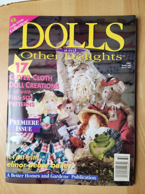 Dolls and Other Delights 1997 Magazine Cloth Doll Patterns Making Makers How-To