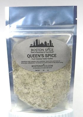 BOSTON QUEEN'S SPICE LAVENDER SPEARMINT LEMON BAKING COOKIES MUFFINS 1/4cup