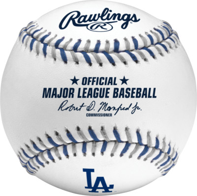 2025 LOS ANGELES DODGERS Team Stitch Ball Official Rawlings Baseball - Boxed