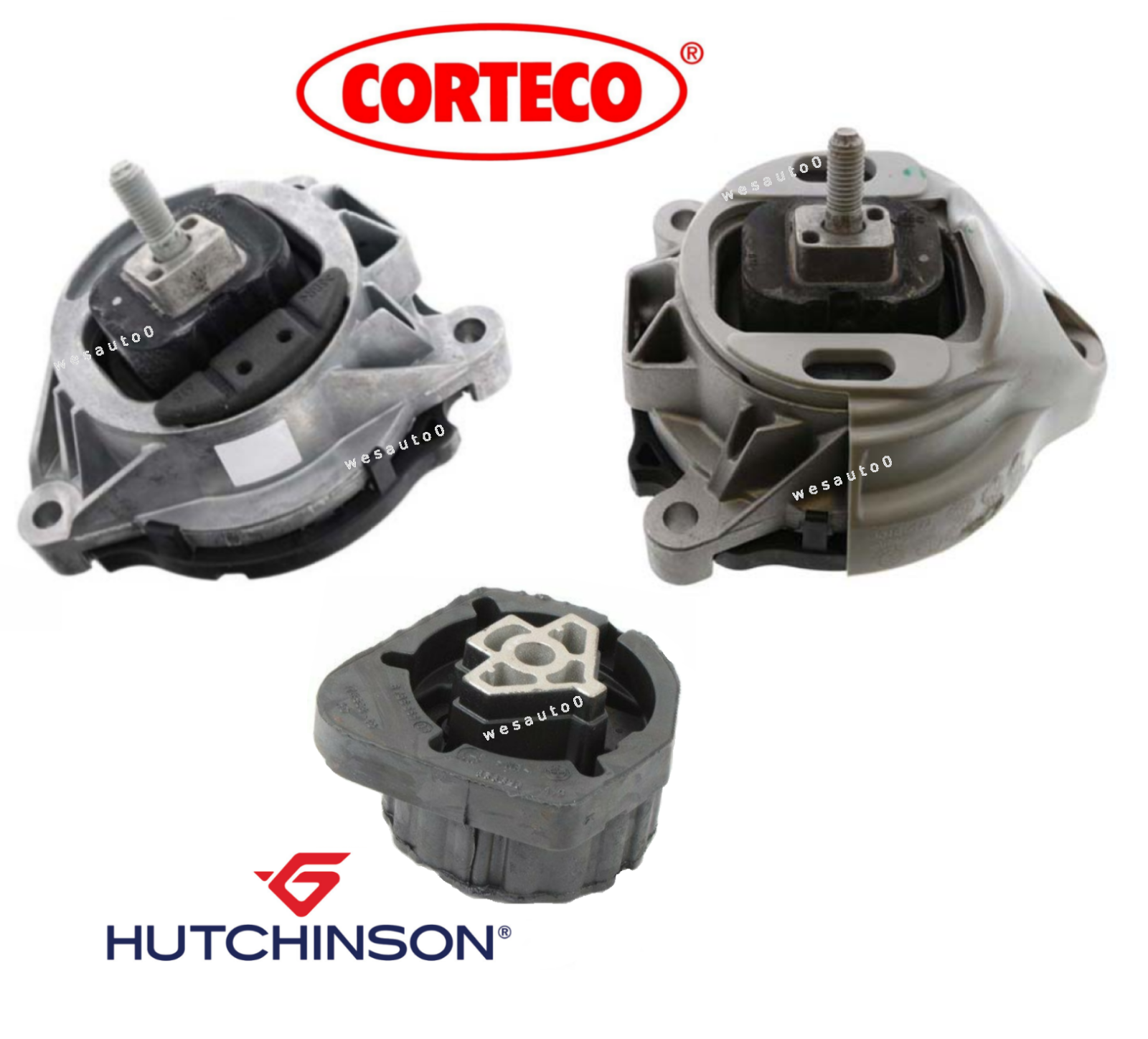 For BMW X3 xDrive28i OEM Engine Motor Mount Hydraulic +