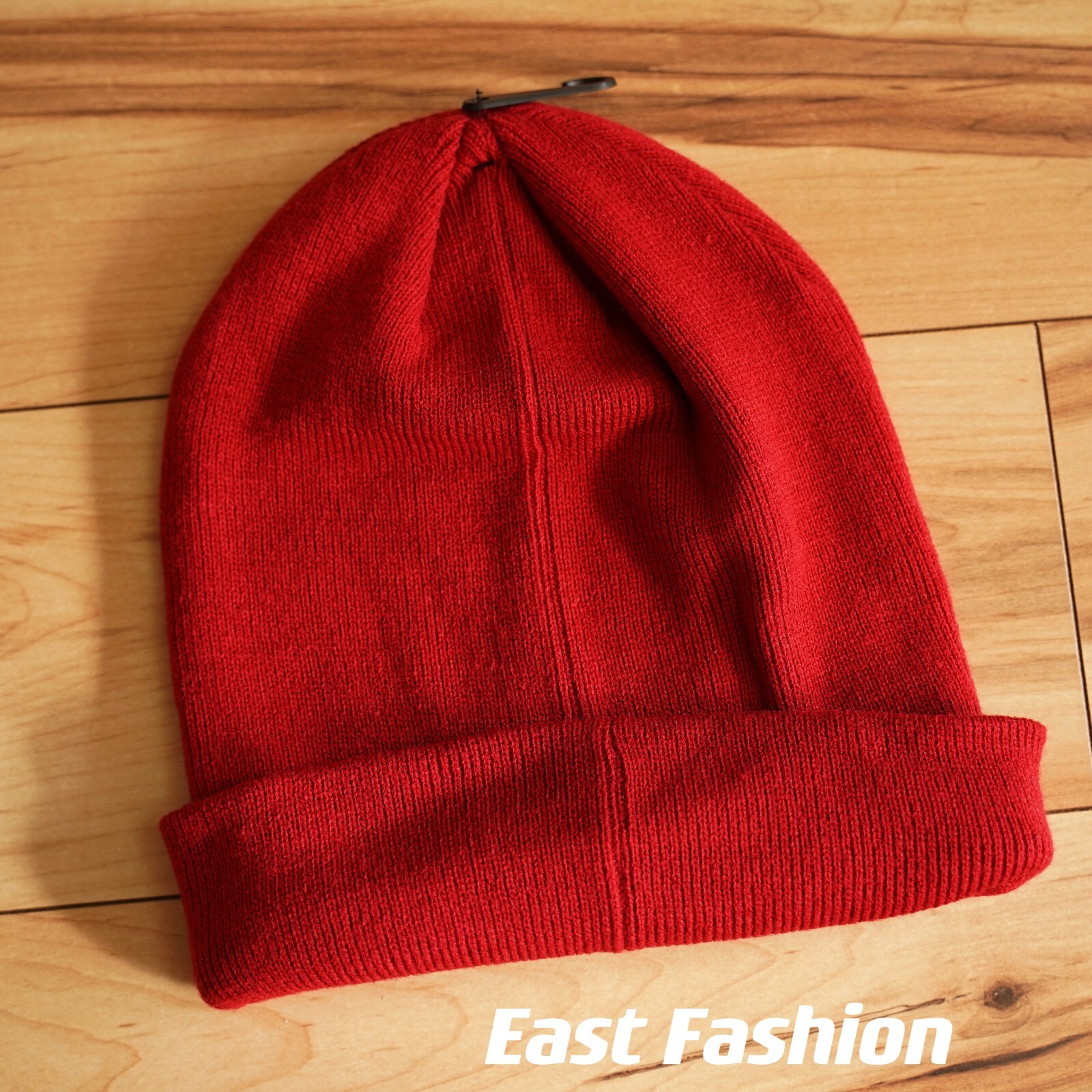NWT UNISEX CALVIN KLEIN JEANS  BEANIE ONE SIZE KNIT ADJUSTABLE