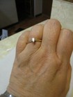 14K Yellow Gold 1/4 CTW Diamond Engagement Ring Size 10.75 R13 — photo 5