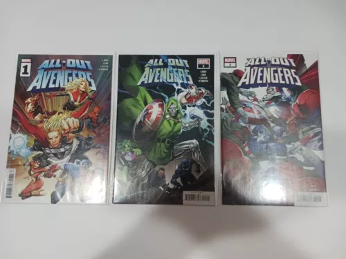 Marvel All-Out Avengers #1-3