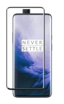 OnePlus 7 Pro Screen Protector 3D Curved Full Max Coverage Tempered Glass 2 PACK