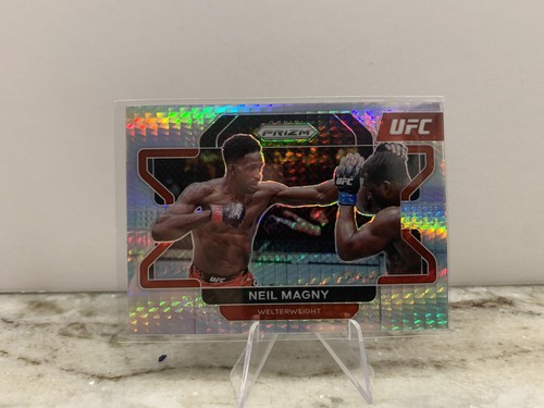 2022 Panini Prizm UFC Neil Magny Hyper Prizm #48 - Foto 1 di 2
