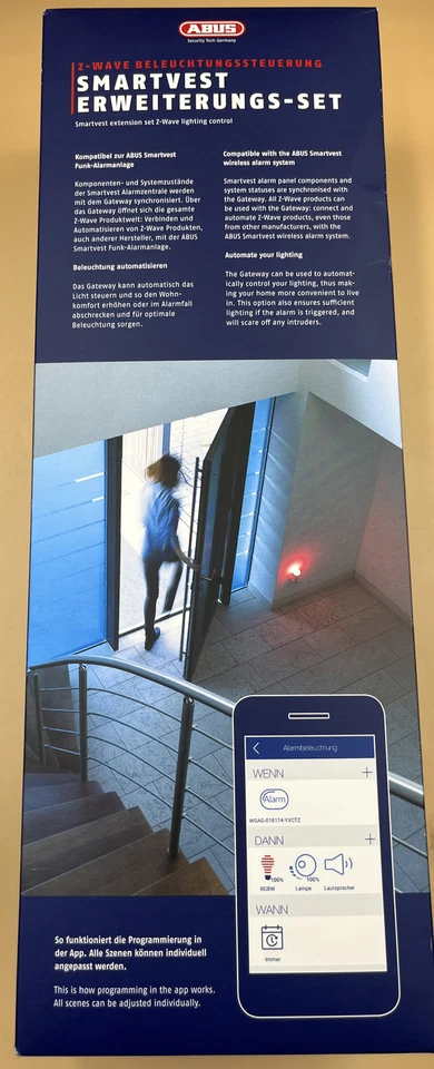 ABUS SHGW10310 Z-Wave Erweiterungs-Set Beleuchtungssteuerung Licht Steuerung  - Bild 2 von 2