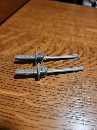 Teenage Mutant Ninja Turtles (2013) THROW N BATTLE Leonardo's Folding Katana Set